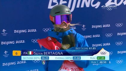 Ottima run per Silvia Bertagna nella finale di Sci Freestyle Slopestyle