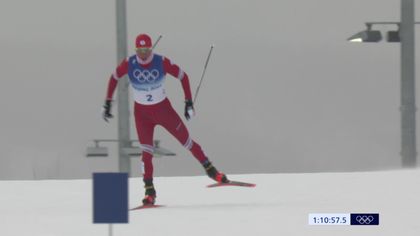 Esquí de fondo (H) | Bolshunov, oro en los 30 km, se va de Pekín con tres medallas