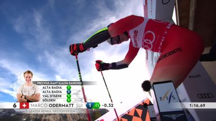 Odermatt overcomes ‘ragged’ mistake to win Adelboden giant slalom