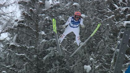 Kraft sfrutta il vento e salta 233 metri in qualificazione