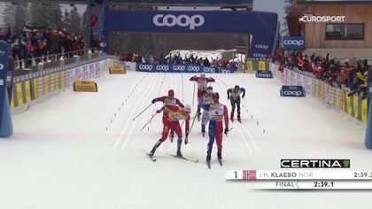 Jouve spodesta Klæbo! Norvegese battuto, 6° Pellegrino in una gran finale