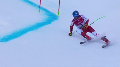 WK Skiën | Marco Schwarz komt tekort in tweede run van reuzenslalom