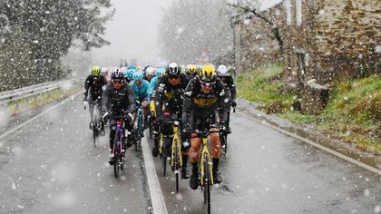 La reflexión de Contador del polémico parón por nieve: "Si nos llegásemos a enterar..."