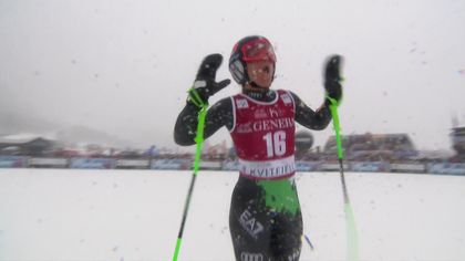 'That's how you ski!' - Goggia puts down great run in tricky conditions
