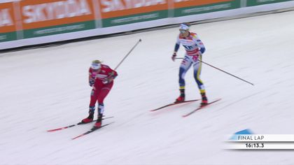 ‘Explosive turn of pace’ - Sundling powers away to secure women’s team sprint victory for Sweden