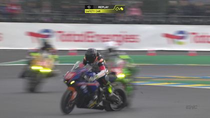 'Oh crikey!' - Nasty crash at Le Mans causes safety car