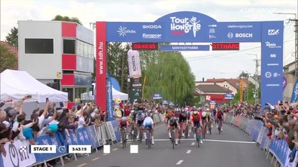 Groenewegené az első szakasz a Tour de Hongrie-n, Bernal nagyot esett