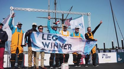 The Ocean Race: Se højdepunkter fra ankomsten i Newport