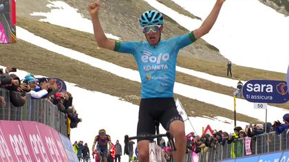 Giro d'Italia: Stage 7 highlights as Bais grabs surprise victory