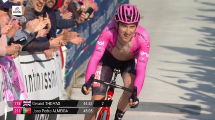 Roglic storms to victory in ITT to take pink jersey from Thomas at the Giro d’Italia