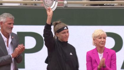 Karolina Muchova po finale kobiet w Roland Garros 2023