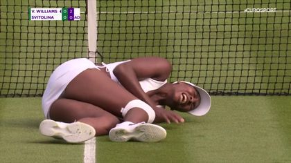 Dalla rovinosa caduta di Venus Williams al debutto di Djokovic: recap day 1
