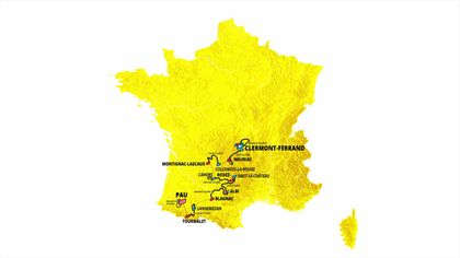 Tappa 7: Lannemezan-Col du Tourmalet, il profilo in 3D
