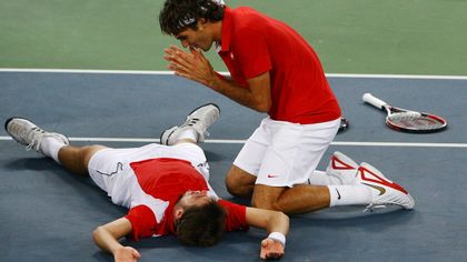 La pièce manquante pour Federer : le titre en double du Suisse à Pékin