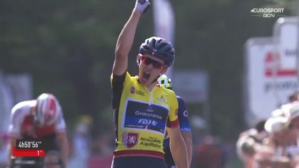 Final 3ª etapa: Un meritorio Óscar Rodríguez roza el triunfo que va para el más líder Grégoire