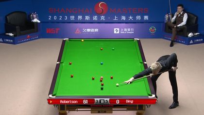 Frame spettacolare di Robertson: 117 punti contro il cinese Ding
