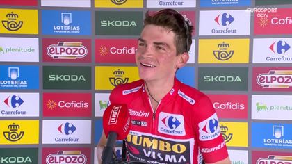 Sepp Kuss, tras proclamarse campeón virtual de La Vuelta: "Es un momento muy especial"