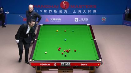 'The perfect response' - Brecel knocks in fine century early on against O'Sullivan