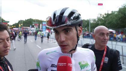 Juan Ayuso, con Contador en Eurosport: "He empeorado la posición, pero he dado un salto de nivel"