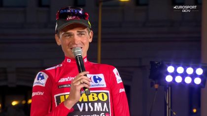 Kuss agradece el cariño de la afición española en esta Vuelta: "He disfrutado más que nunca"