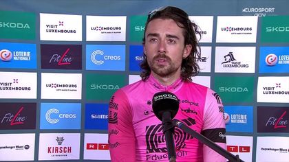 Healy po wygraniu 3. etapu Tour de Luxembourg