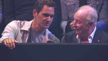 Legenden unter sich: Federer schwärmt von Zeit mit Laver