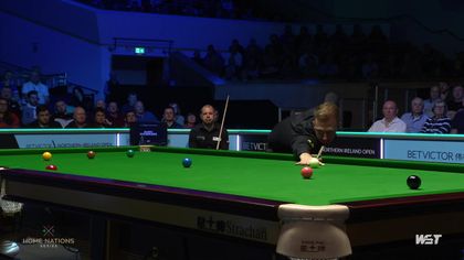 Trump completes comeback win over Hawkins to seal place in Northern Ireland Open final