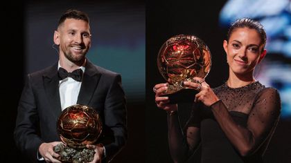 Leo Messi y Aitana Bonmatí, grandes triunfadores en la gala del Balón de Oro 2023