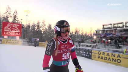 Levi | Kiara Derks heeft stijgende lijn te pakken op de slalom - bijna een seconde sneller
