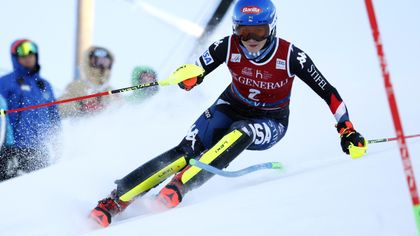 Skrót 2. przejazdu slalomu kobiet w Levi
