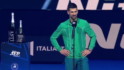 Djokovic a Sinner: "Sei molto vicino a vincere uno Slam, te lo auguro"