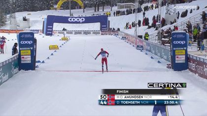 Amudsen wygrał bieg na 10 km w PŚ w Oestersund