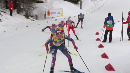 Showdown im Skiathlon: Carl vergibt Podestplatz auf der letzten Runde