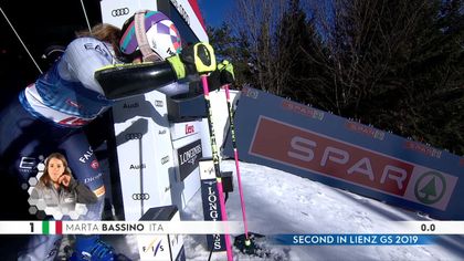 'That is a disaster' - Bassino out of Women's Giant Slalom after awkward fall on first run