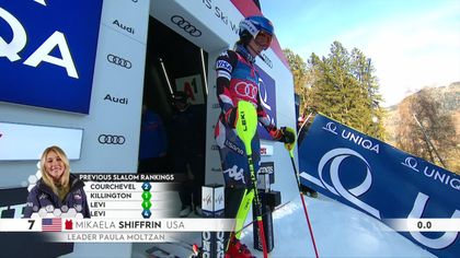 'Absolutely top drawer today!' - Shiffrin's blistering first run at Lienz in Giant Slalom