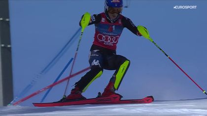 Shiffrin wygrała 1. przejazd slalomu w Lienzu
