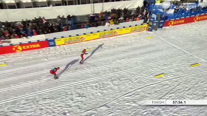 Amundsen wygrał bieg pościgowy w Davos