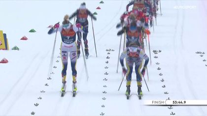 Linn Svahn wygrała bieg masowy na 15 km w Val di Fiemme
