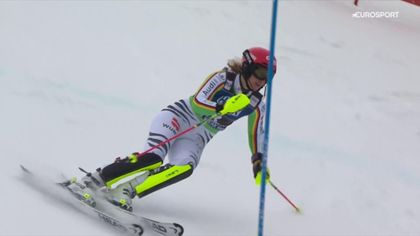 2. przejazd Duerr w slalomie w Kranjskiej Gorze