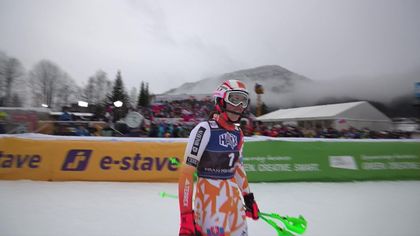 Vlhova, comme une évidence sur le slalom : son run victorieux en vidéo