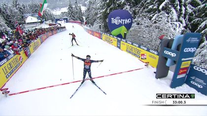 ‘Great effort’ - Lapierre takes first Tour de Ski success at Alpe Cermis