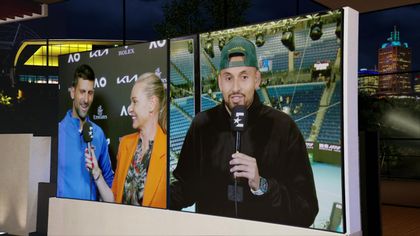 Kyrgios "supporta" Djokovic: "Se hai bisogno di aiuto col pubblico ci sono"