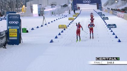 Erik Valnes, a 3-a victorie a sezonului! Norvegianul s-a impus în sprintul de la Oberhof