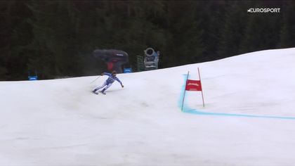 Przejazd Allegre w supergigancie w Garmisch-Partenkirchen