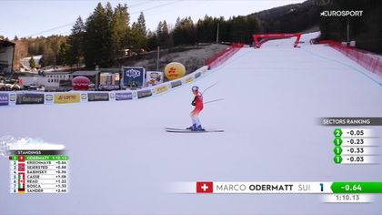 Odermatt wygrał supergigant w Garmisch-Partenkirchen