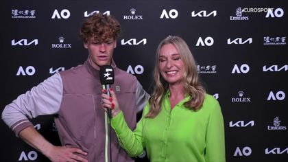 Rozmowa z Jannikiem Sinnerem po zwycięstwie w Australian Open 2024