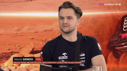 Maciej Giemza o swoim stanie zdrowia po Rajdzie Dakar