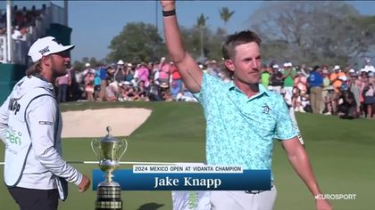 Jake Knapp trionfa da rookie e con record: rivivi il suo successo