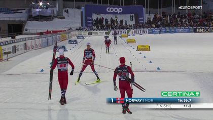 Drużyna Norwegii wygrała piątkowe sprinty drużynowe w Lahti