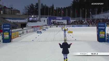 Drużyna Szwecji wygrała piątkowe sprinty drużynowe kobiet w Lahti